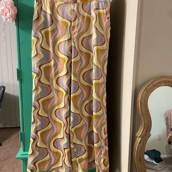 June & Hudson Retro, wide legged slacks - Picture 1 of 6